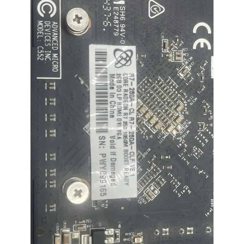 XFX AMD Radeon R7 250 2GB DDR3 PCI-E Graphics Card R7-250A-CL